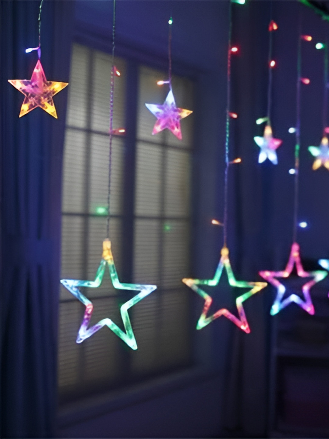 ENORMITY 2.49m Multicolor More than 360 LEDs Star Bulb String Lights