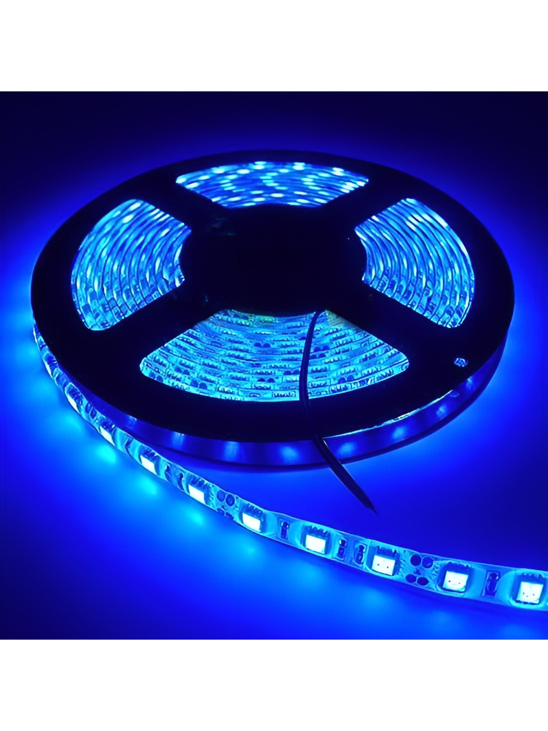 ENORMITY Blue Rice Shaped LED String Lights Rope