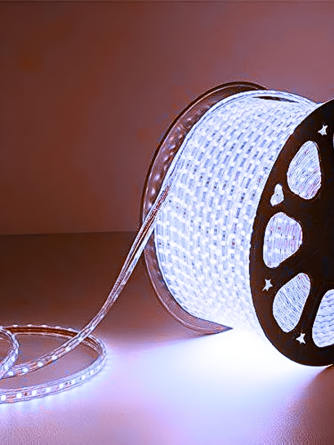 ENORMITY White Rice Shape Rope String Lights