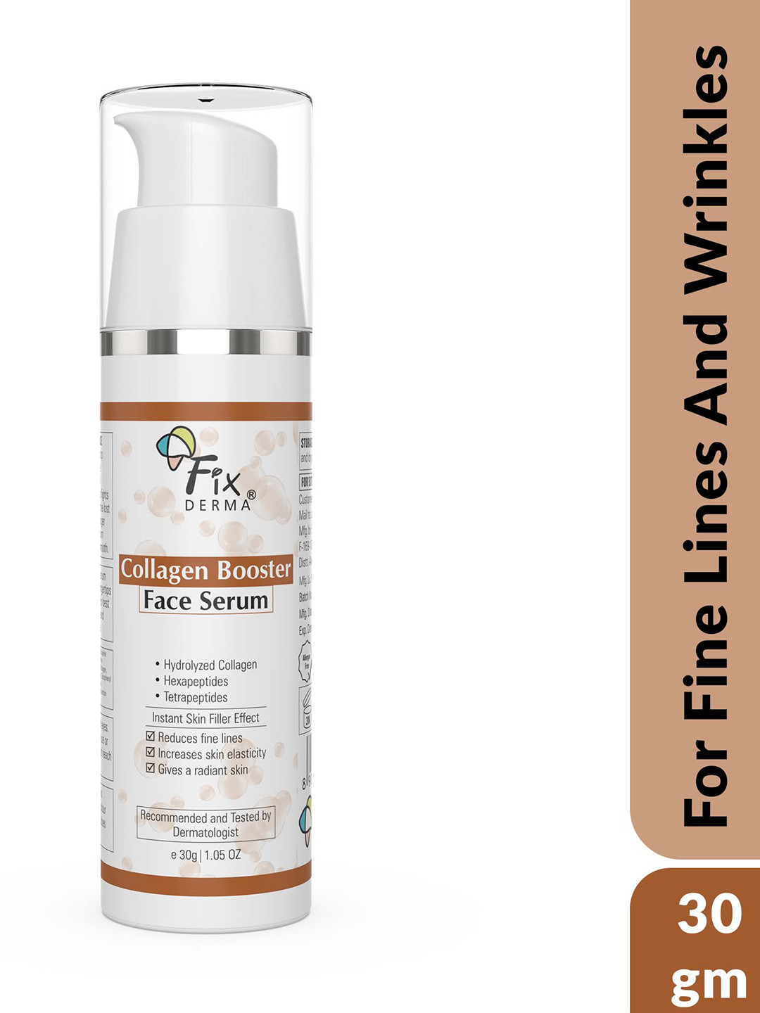 FIXDERMA Hydrolyzed Collagen Booster Face Serum -30ml