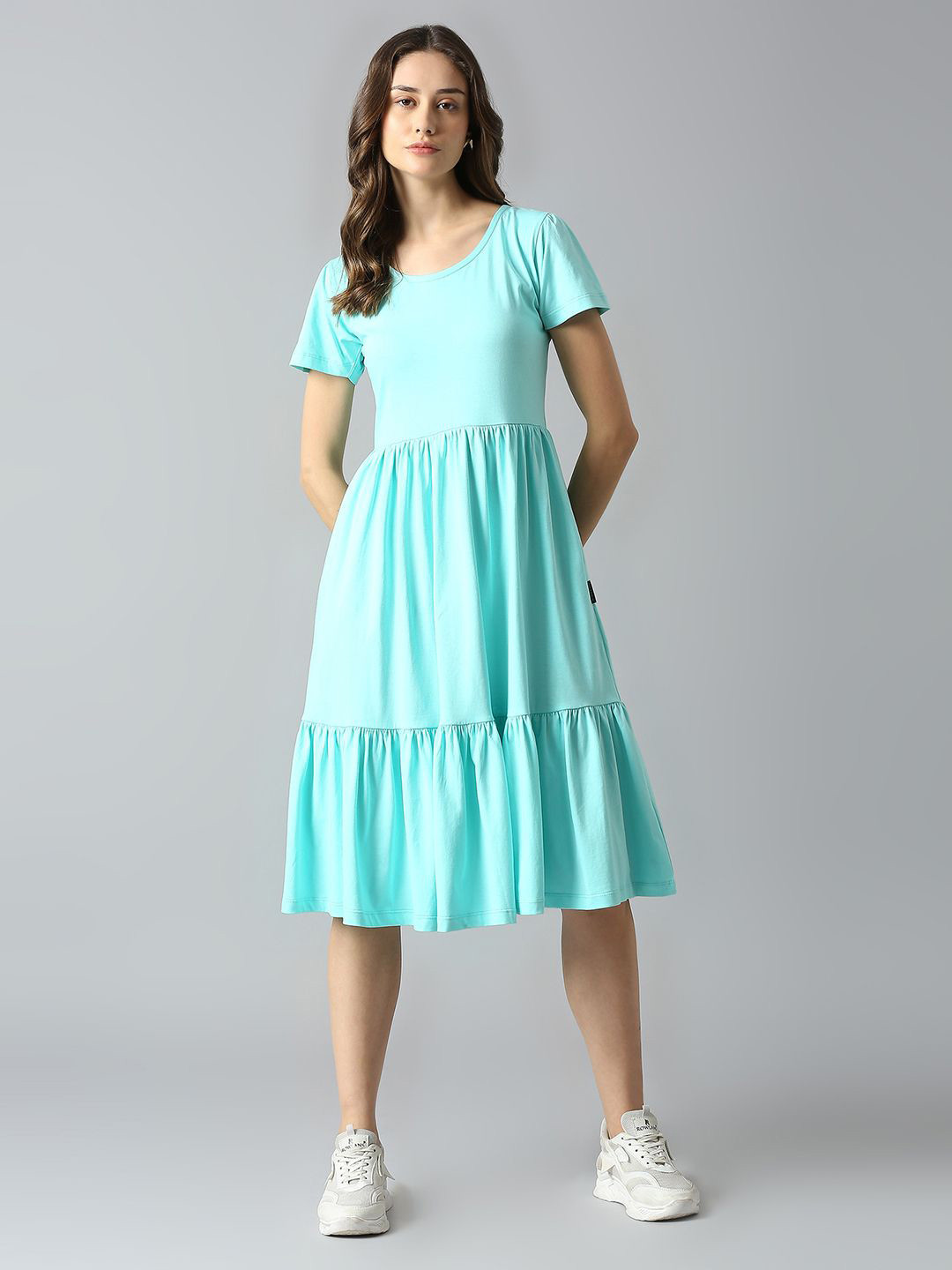 Dream of Glory Inc Fit & Flare Midi Dress