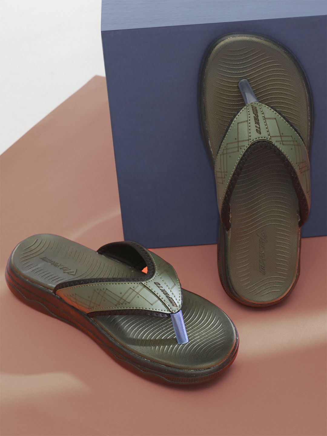 IMPAKTO Men PediPlush Thong Flip-Flops