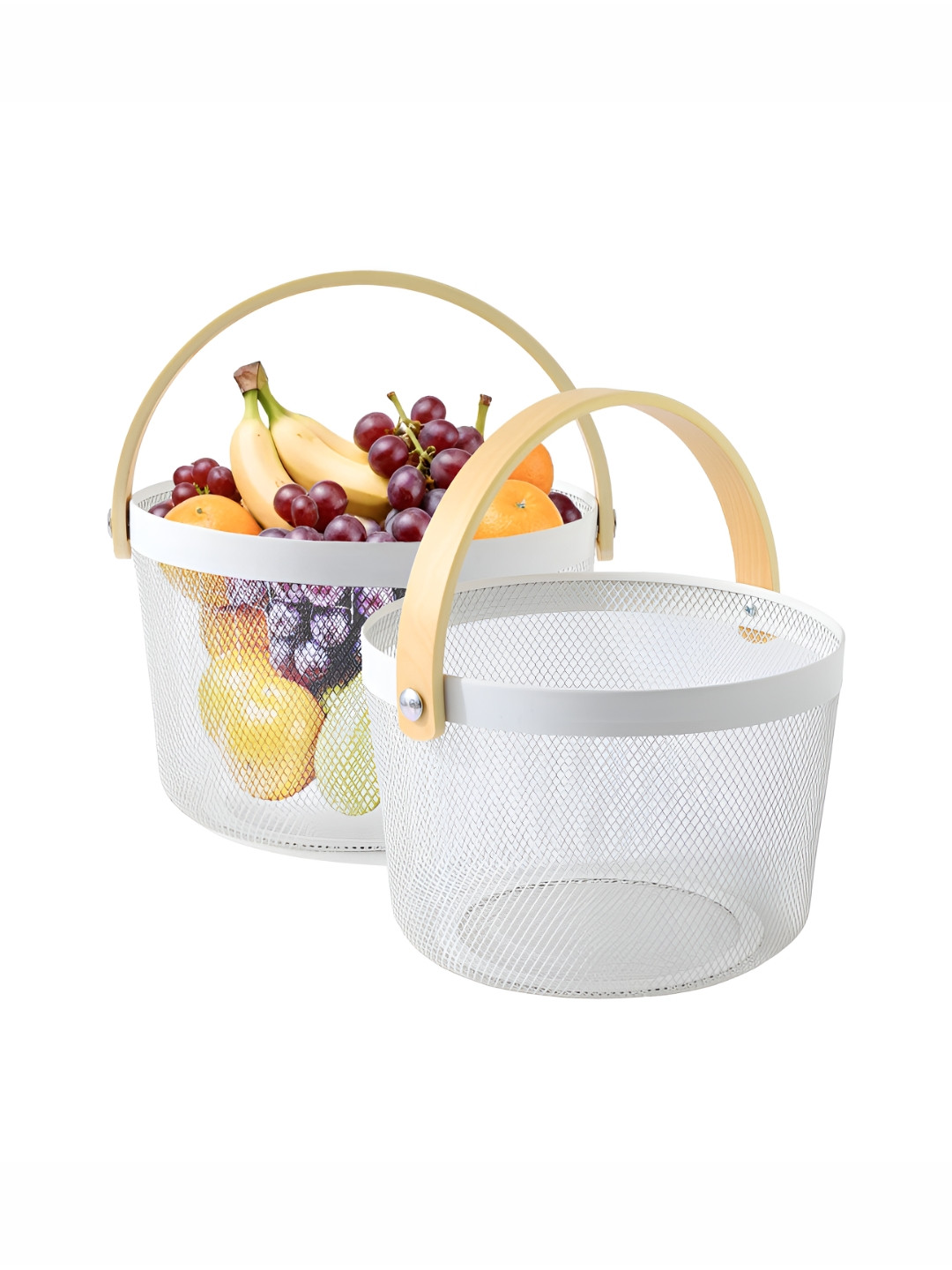 The Better Home White Set of 2 Regular Core Organisers