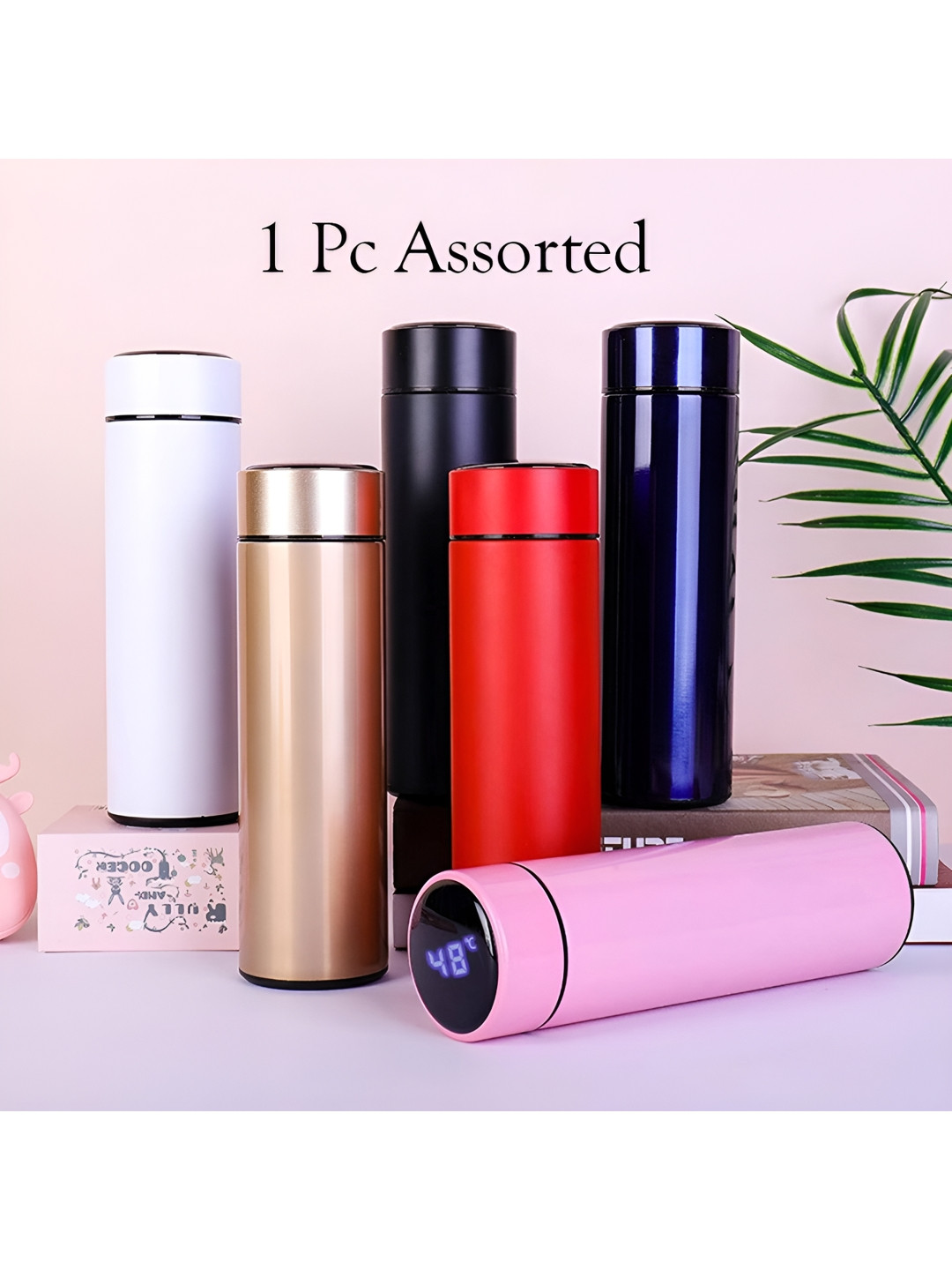 Adbeni Assorted Stainless Steel Spill Proof Water Bottle - 500ml