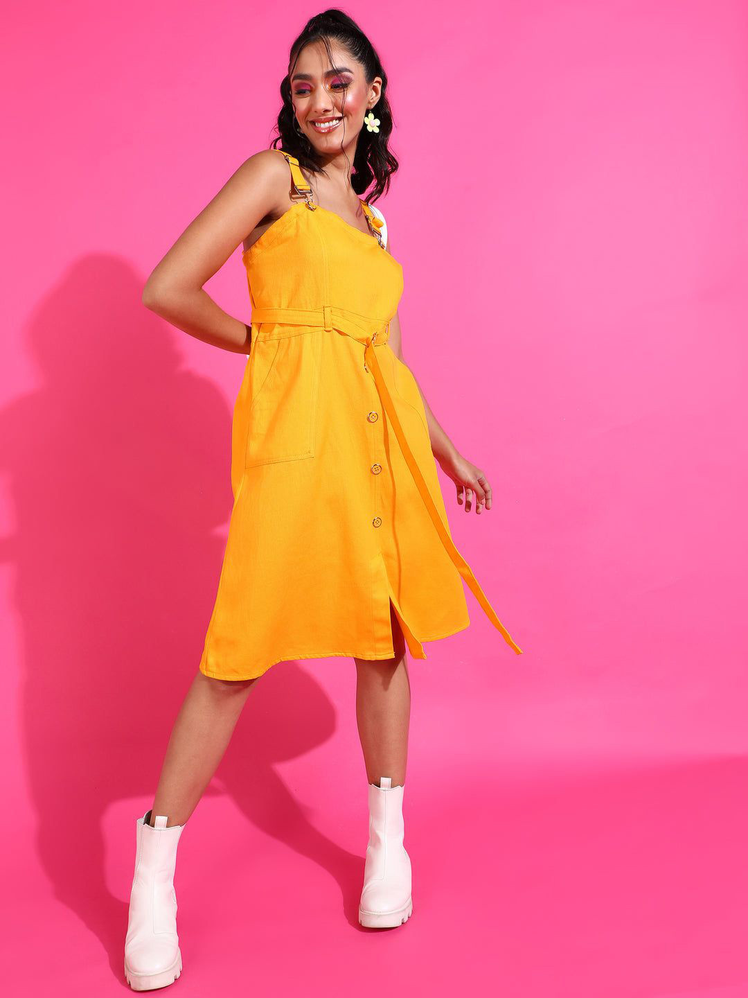 Codaisy A-Line Midi Dress