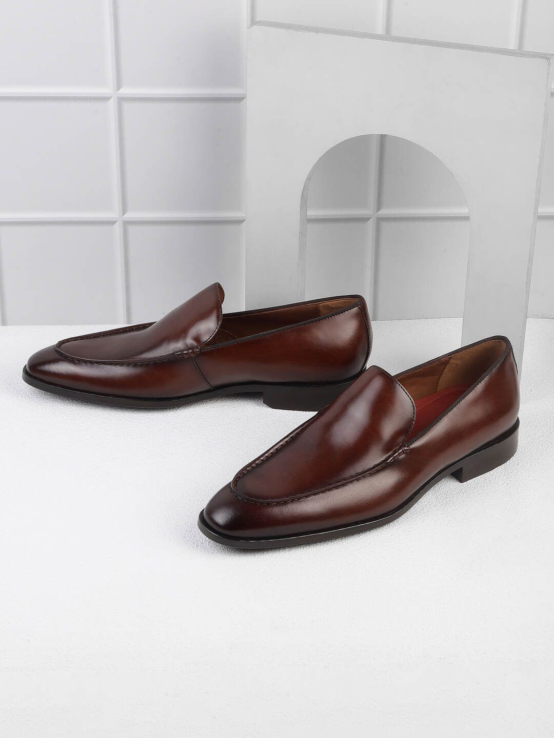 Metro Men Leather Formal Slip On