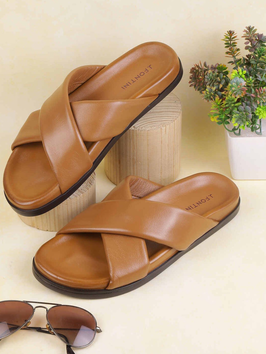 J fontini leather sandals deals