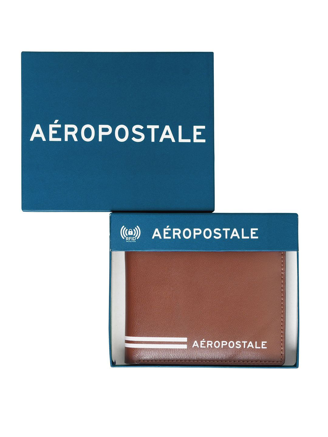 Aeropostale Men Leather Two Fold Wallet