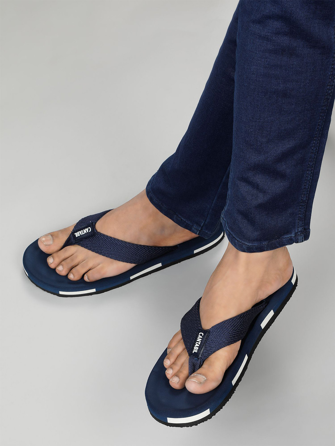 Cantabil Men Thong Flip-Flops Slippers