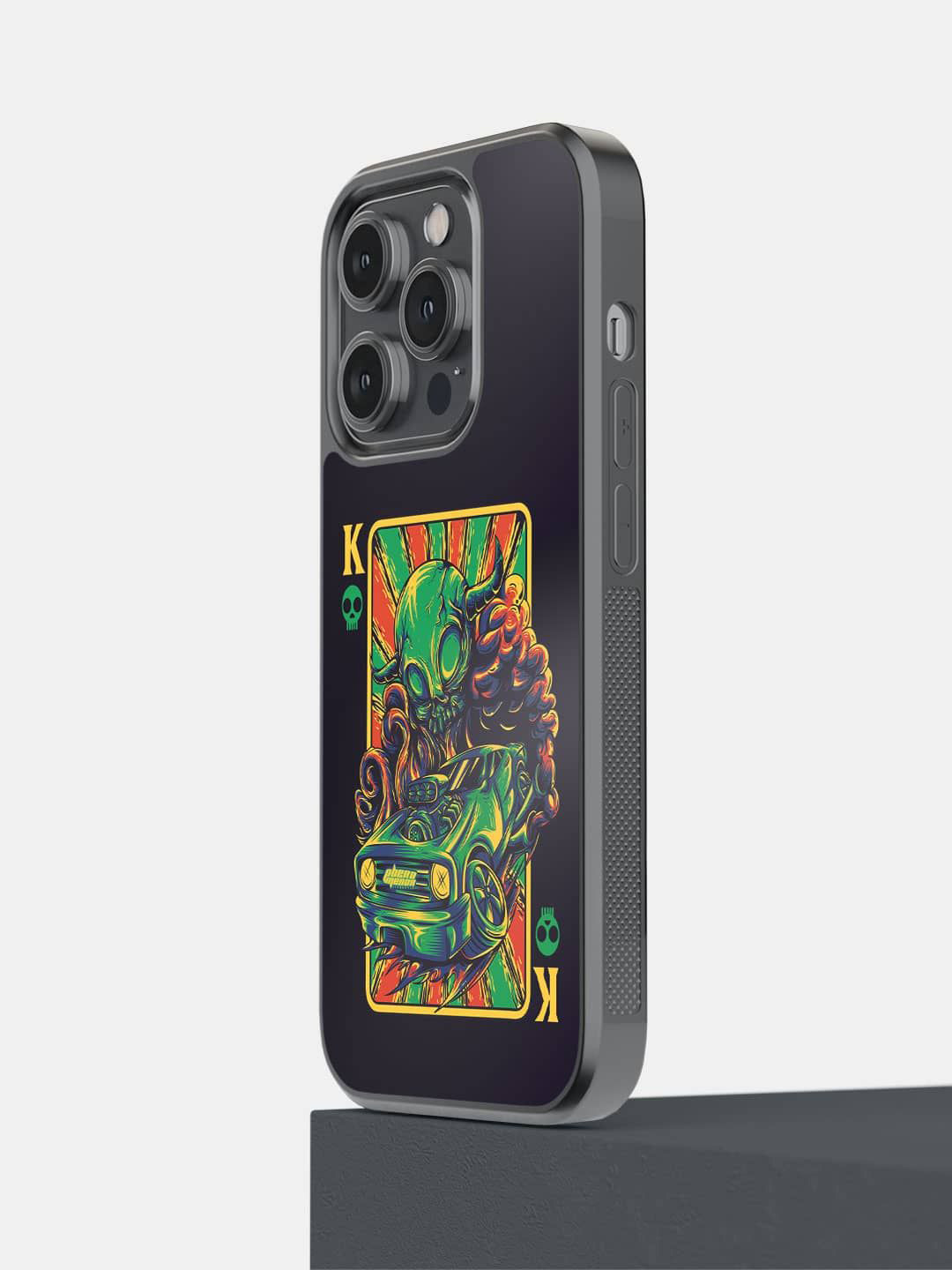 macmerise Cartoon Characters Printed iPhone 14 Pro Back Case Mobile Accessories