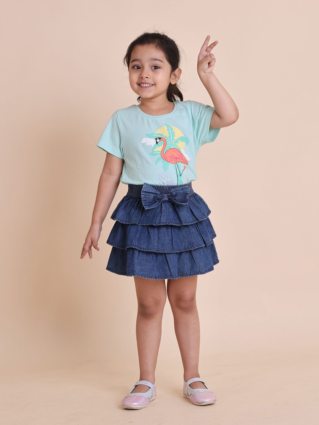 House of Spades Print Cotton Top