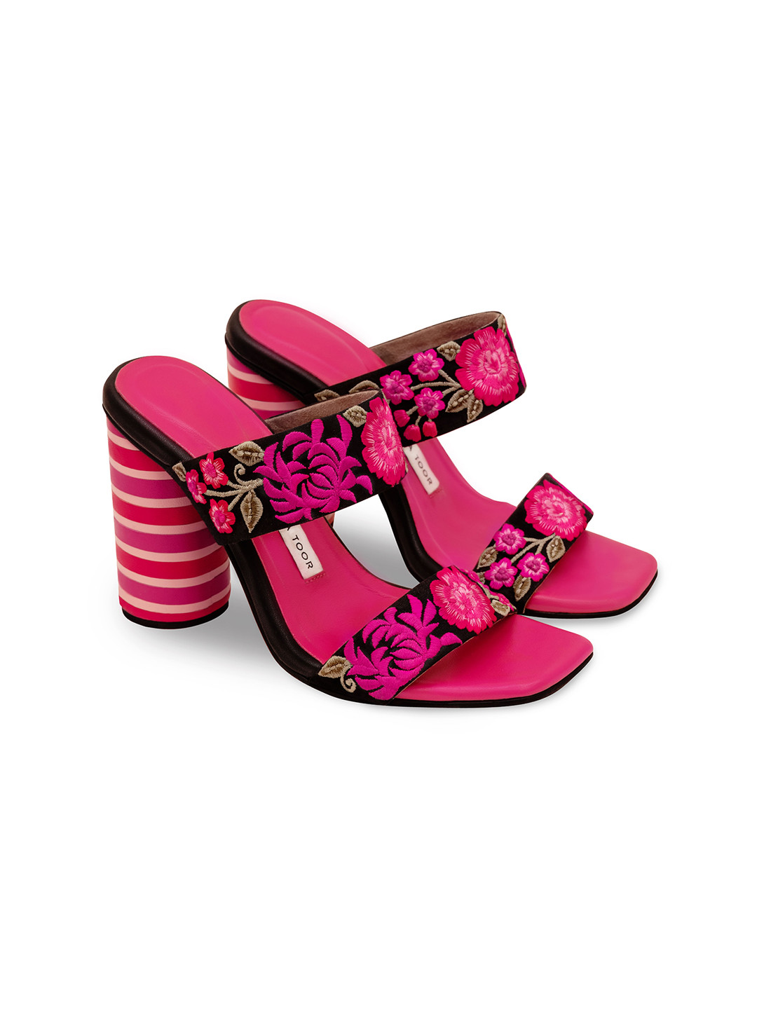 Aprajita Toor Embellished Block Sandals