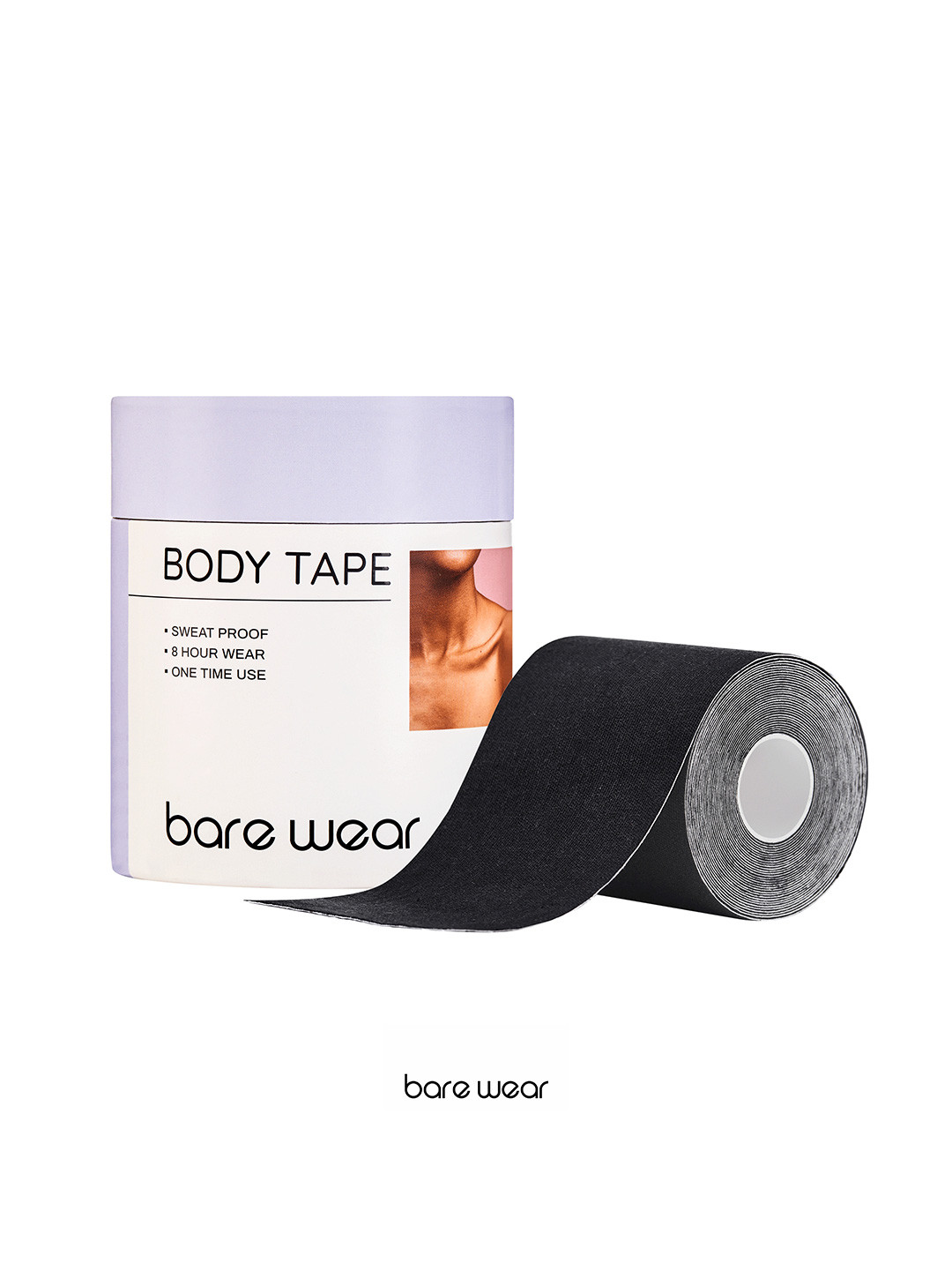 Bare Wear Black Body Tape 7.5 cm Width A-J+ Cup Sweatproof Breast Lift Boob Tape