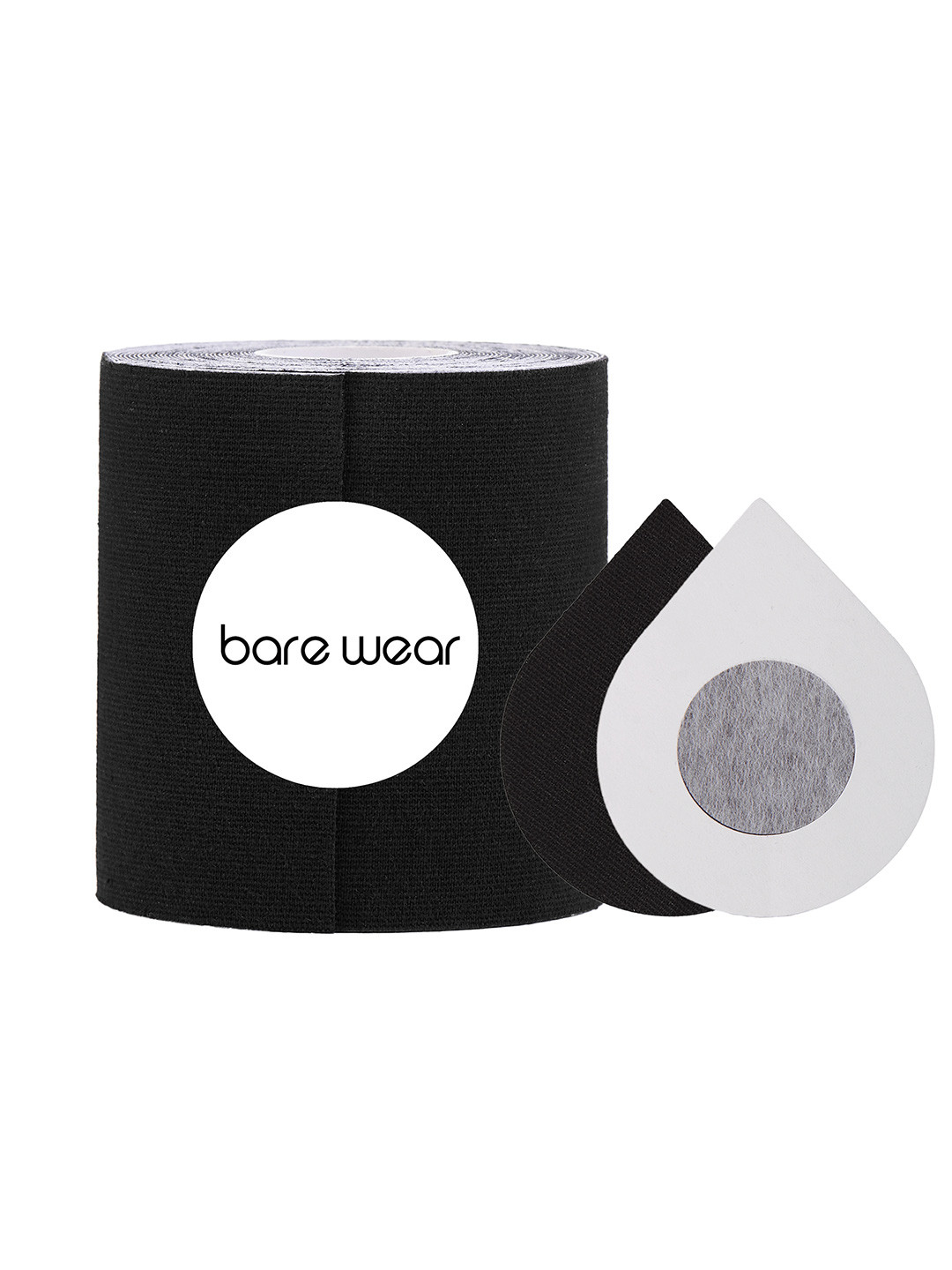 Bare Wear Body Tape 7.5 cm Width & Nipple Pasties Plus (5 Pairs) Breast Lift Boob Tape