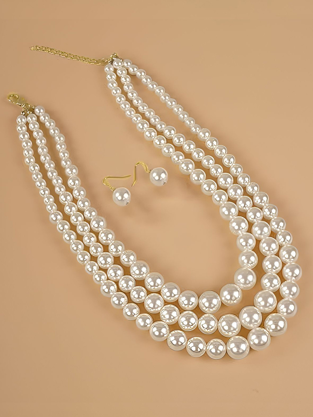 LUCKY JEWELLERY Beaded Layered Jewellery Set