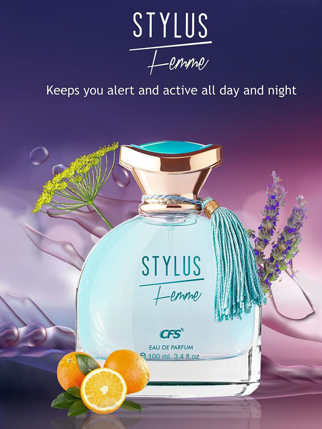 CFS Stylus Femme & Pure Heart Set Of 2 EDP & Deodorant Body Spray - 300ml