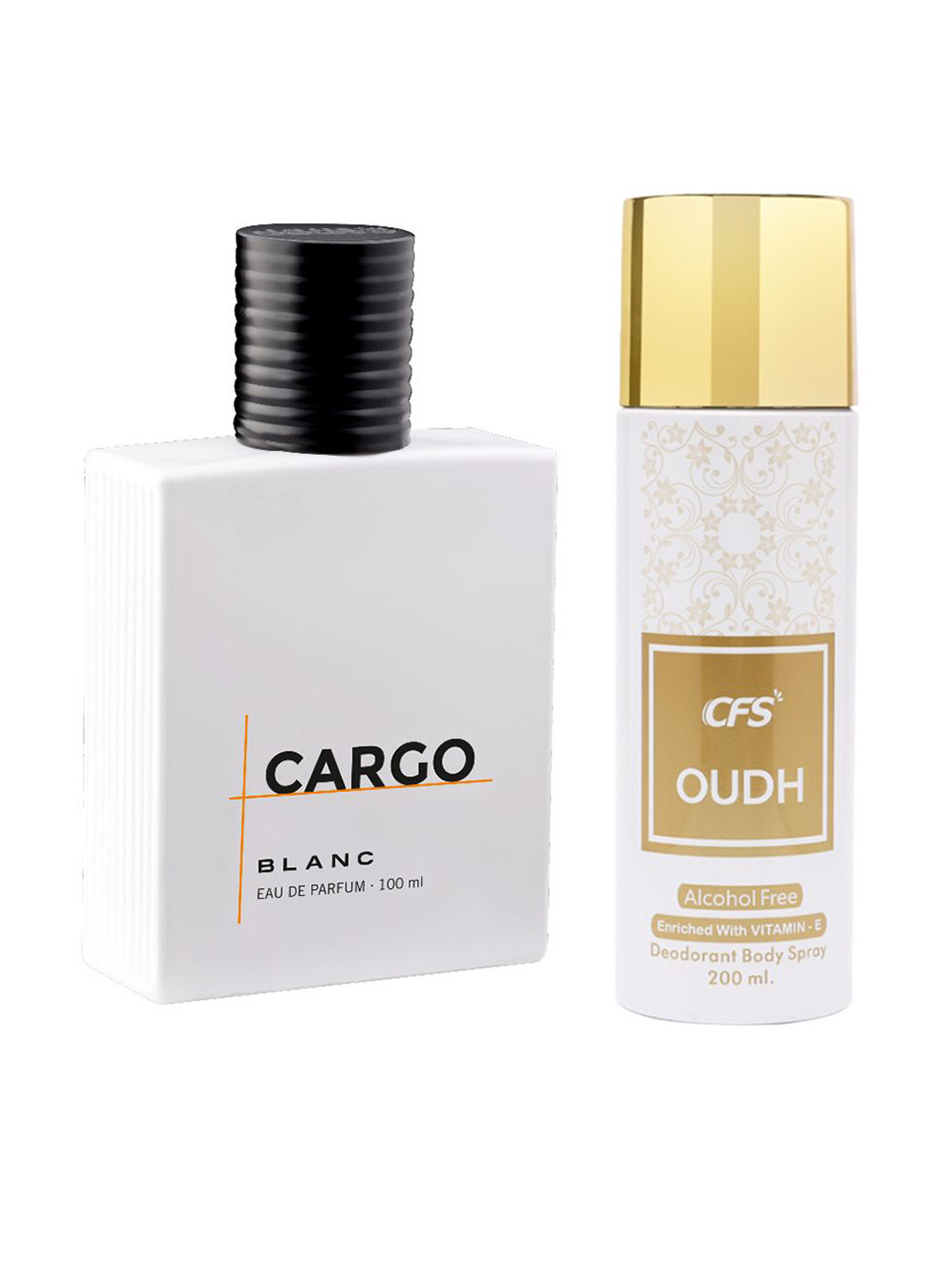CFS Cargo Blanc EDP Long Lasting Perfume & Oudh White Deodorant Body Spray - 300ml