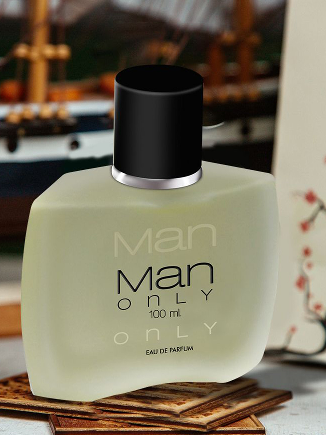 CFS Man Only Black EDP Long Lasting Perfume & Ice Water Deodorant Body Spray-100ml+200ml