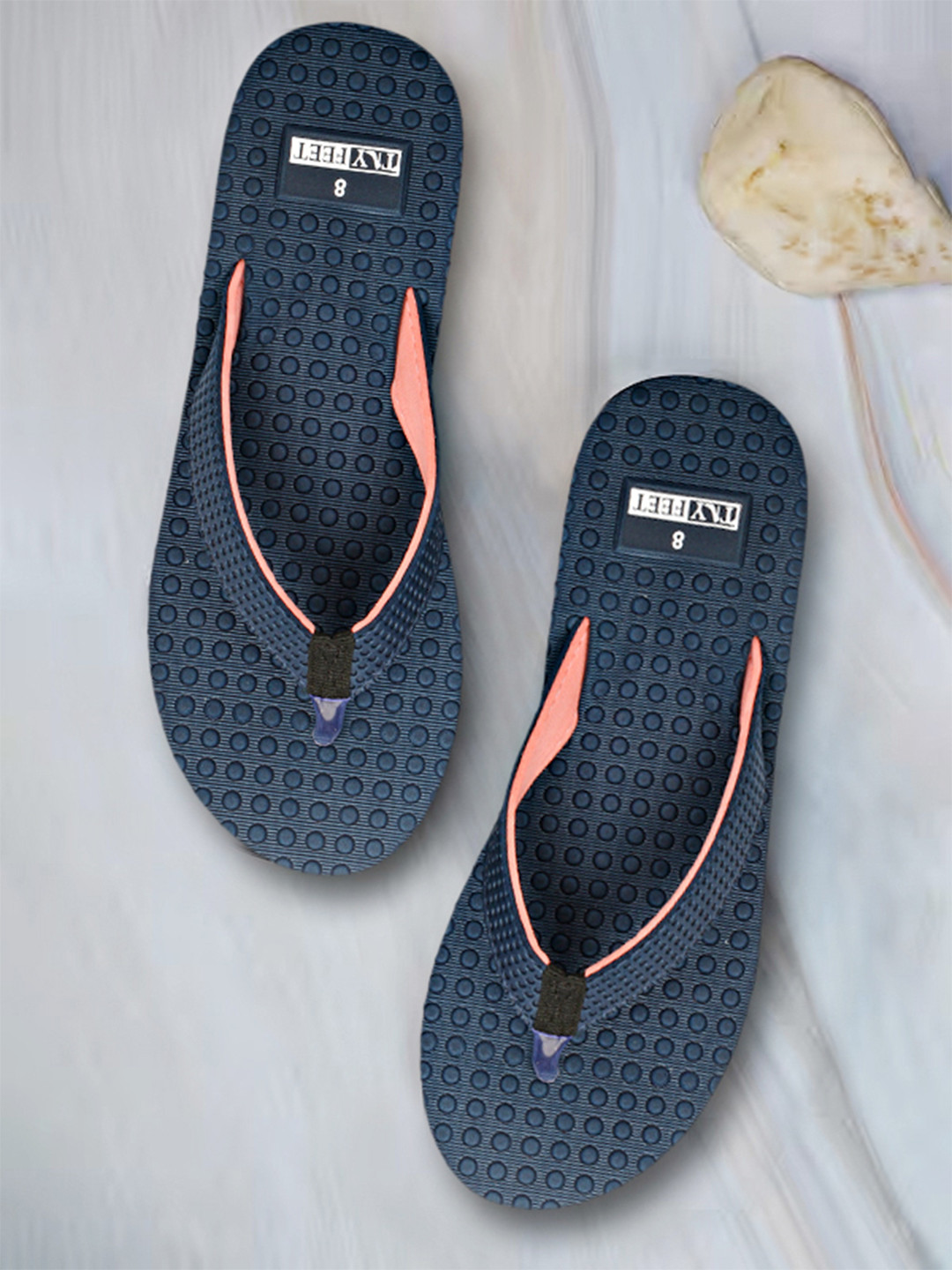 TRY FEET Women Slip-On T-Strap Flats