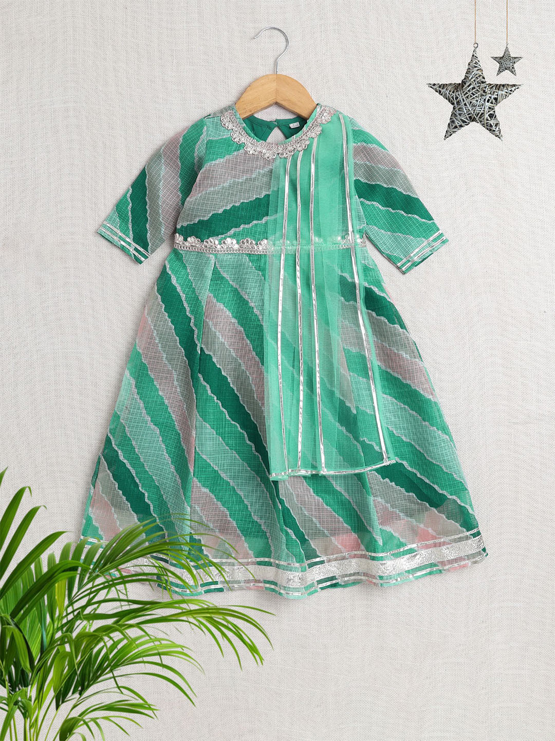 The Magic Wand Embellished A-Line Midi Dress