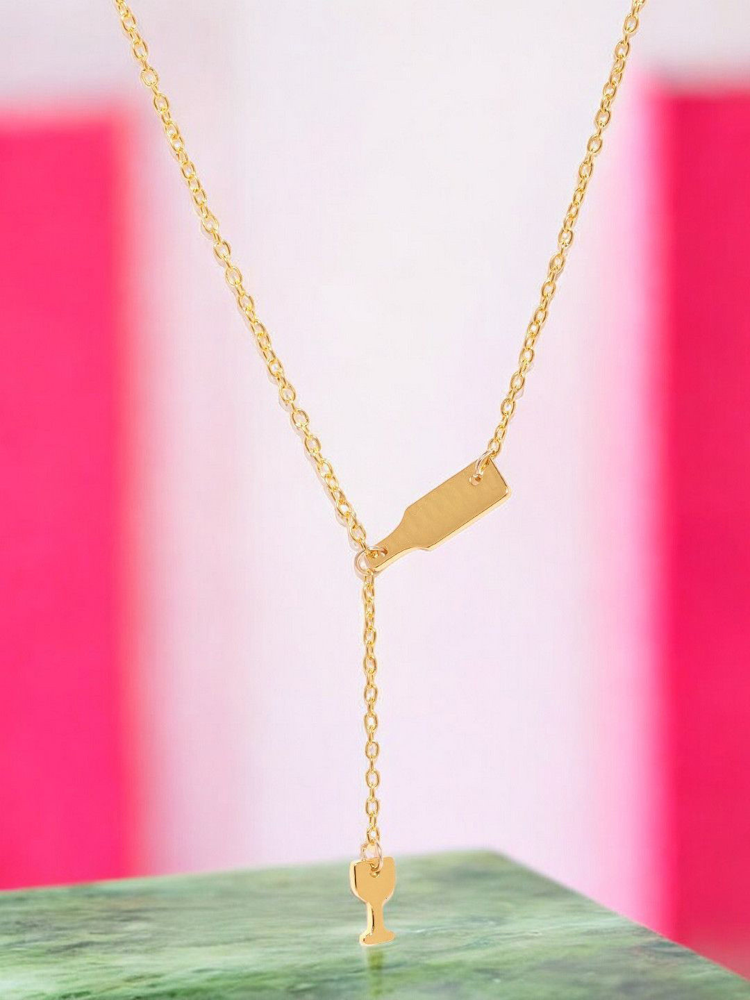 OOMPH Statement Metal Necklace