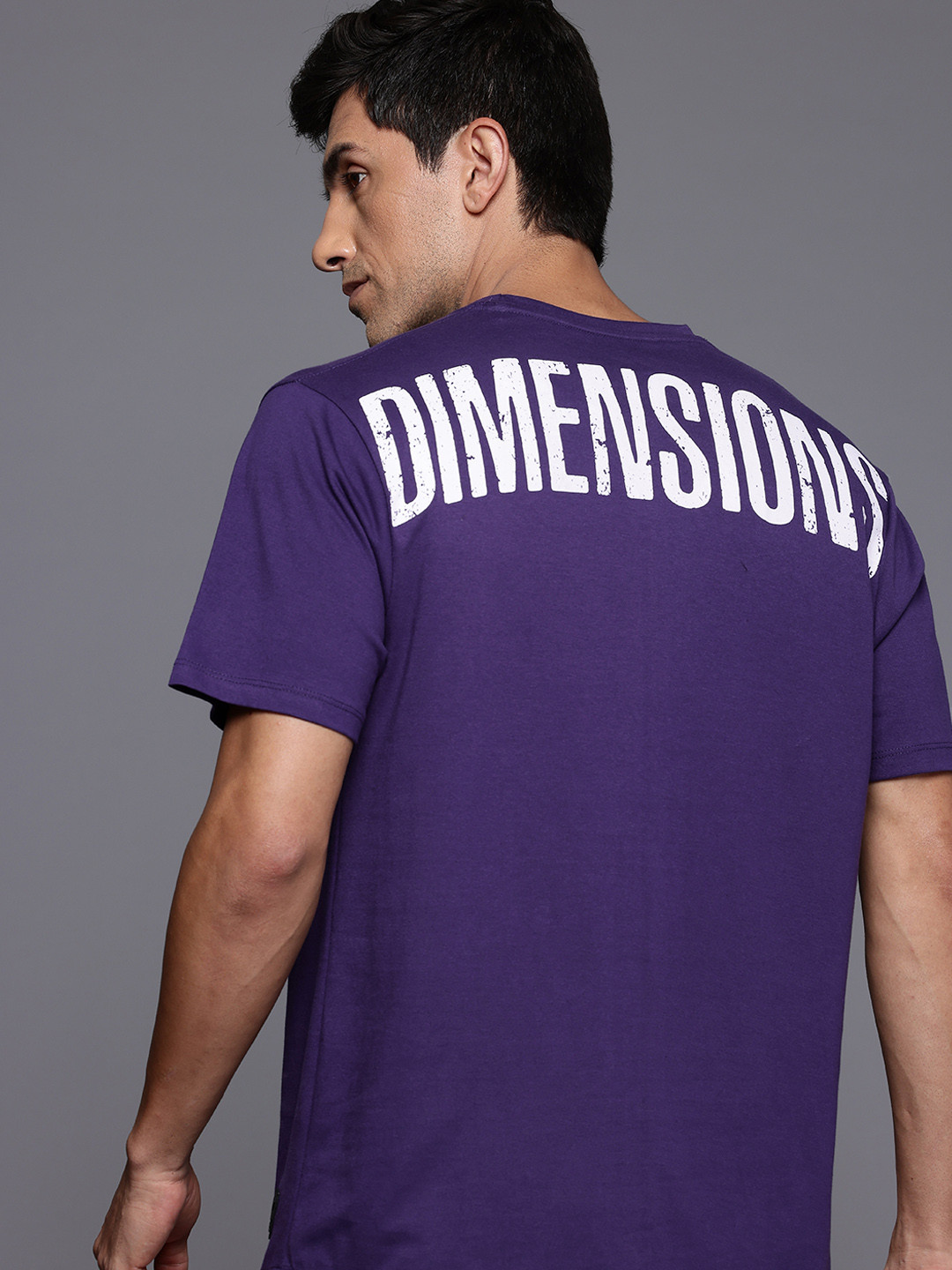 HRX by Hrithik Roshan TECHOFF Typography Printed T-shirt