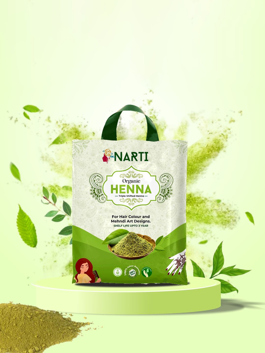 NARTI Natural Henna Powder-300g