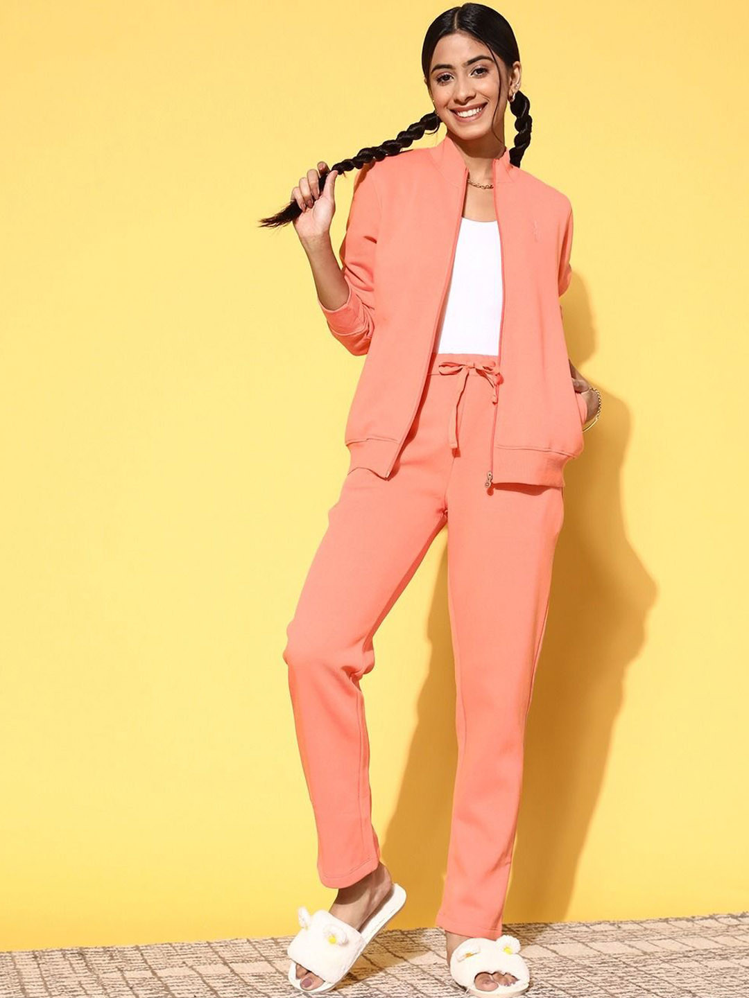 Sweet Dreams Women Full Zipper Tracksuits