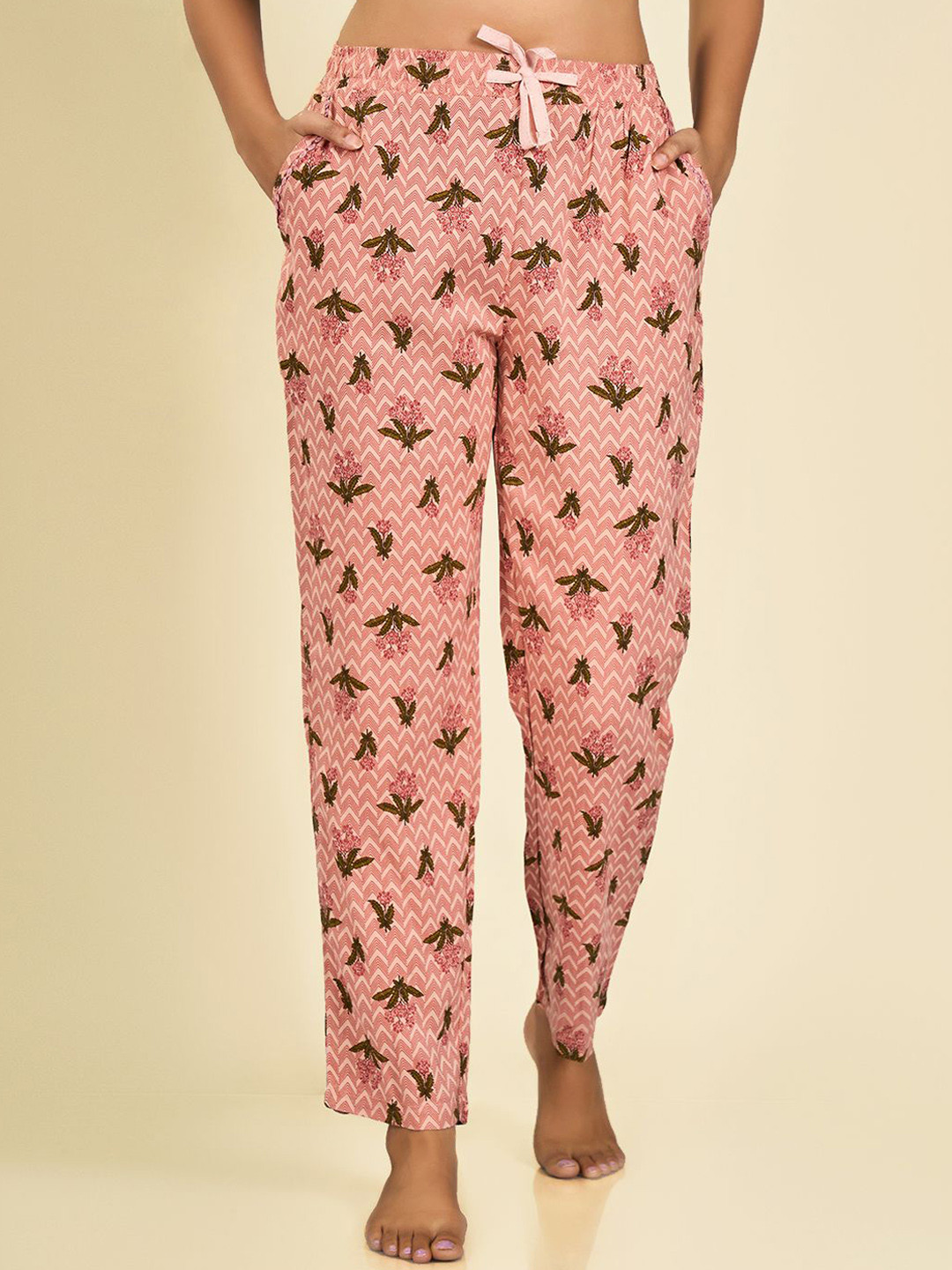 MAYSIXTY Women Printed Lounge Pants