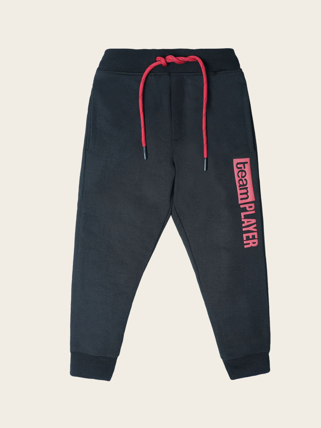 Nino Togs Boys Printed Regular Fit Mid-Rise Cotton Joggers