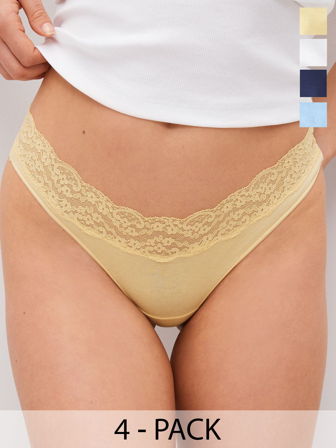 NEXT Women Pack Of 4 Assorted Bikini Briefs - 735790