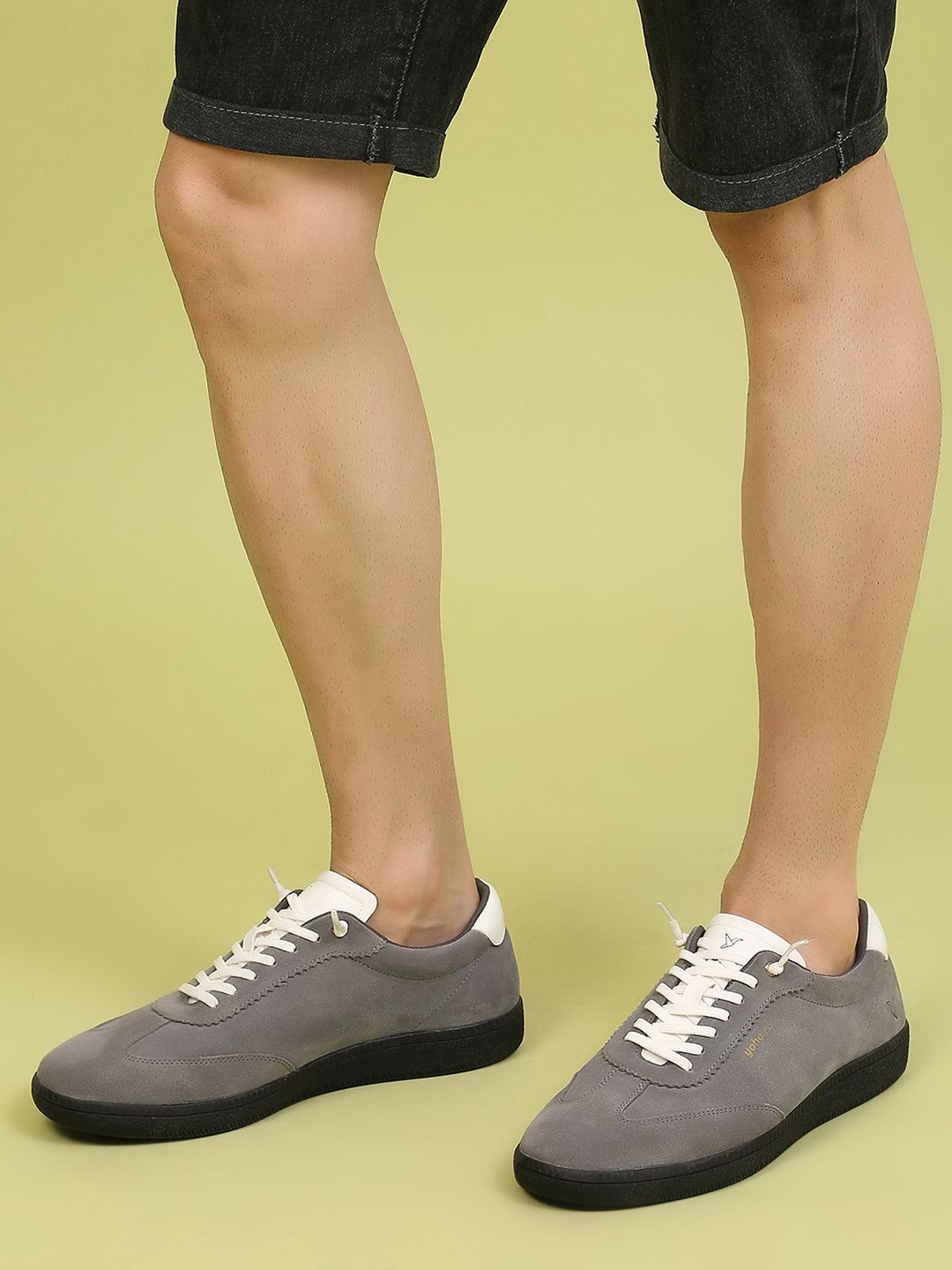 yoho Men Infinity Versatile Premium Suede Comfortable Slip-On Sneaker