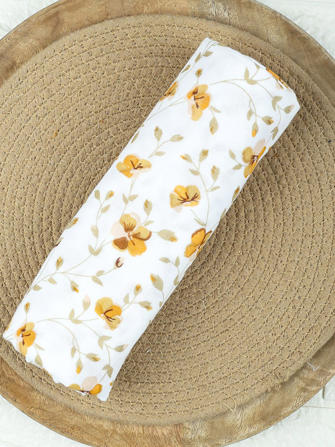 Moms Home Infants Printed Muslin Swaddle