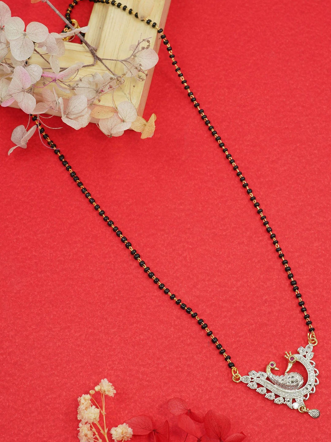 GRIIHAM Set of 3 Beaded Managalsutram