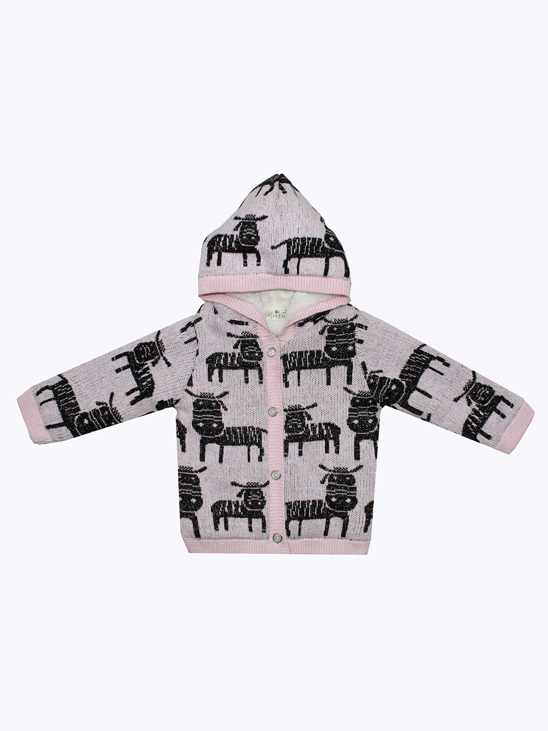 JWAAQ Unisex Kids Animal Cardigan