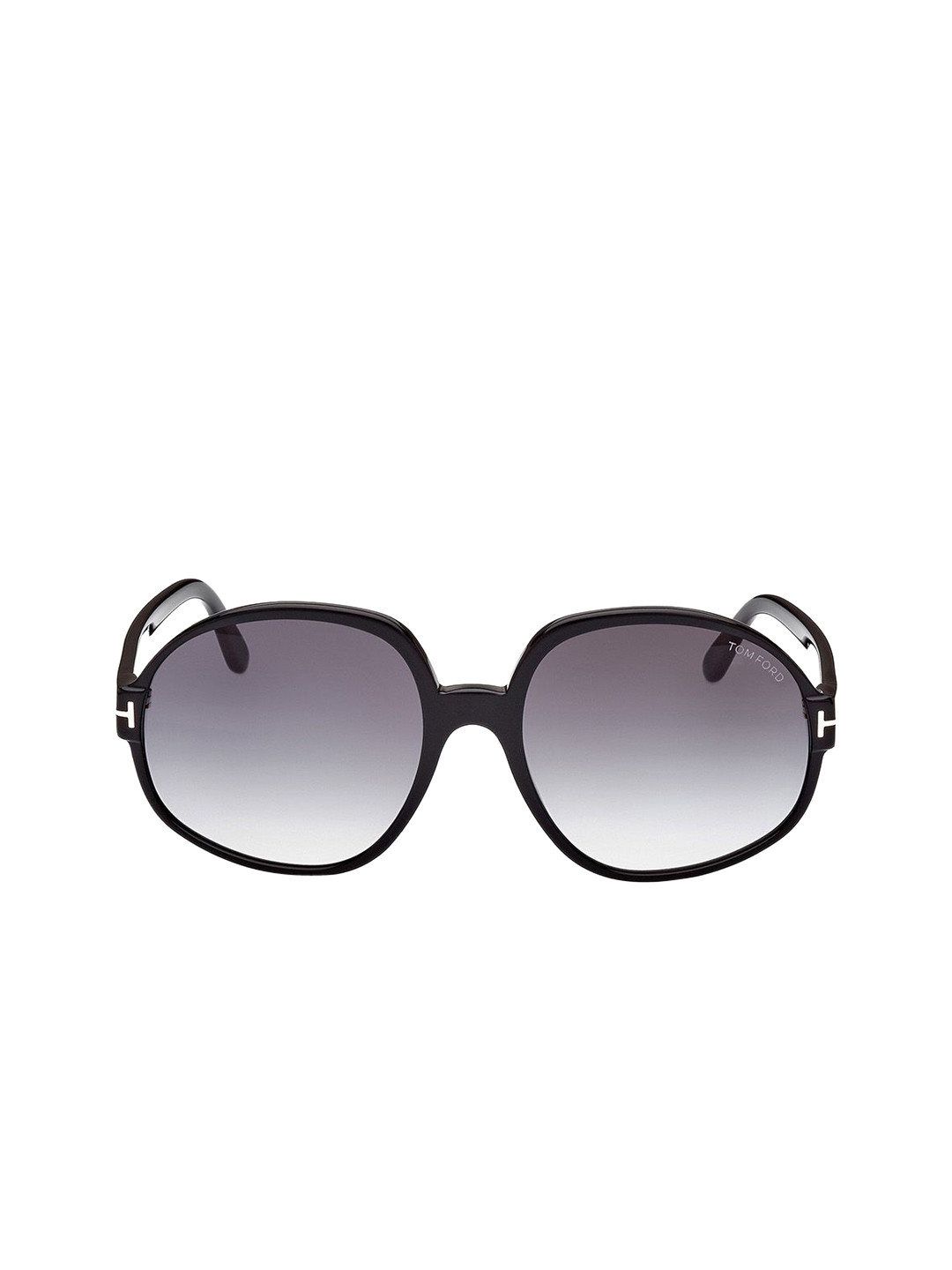 Tom Ford Women Round Sunglasses With UV Protected Lens FT0991 61 01B