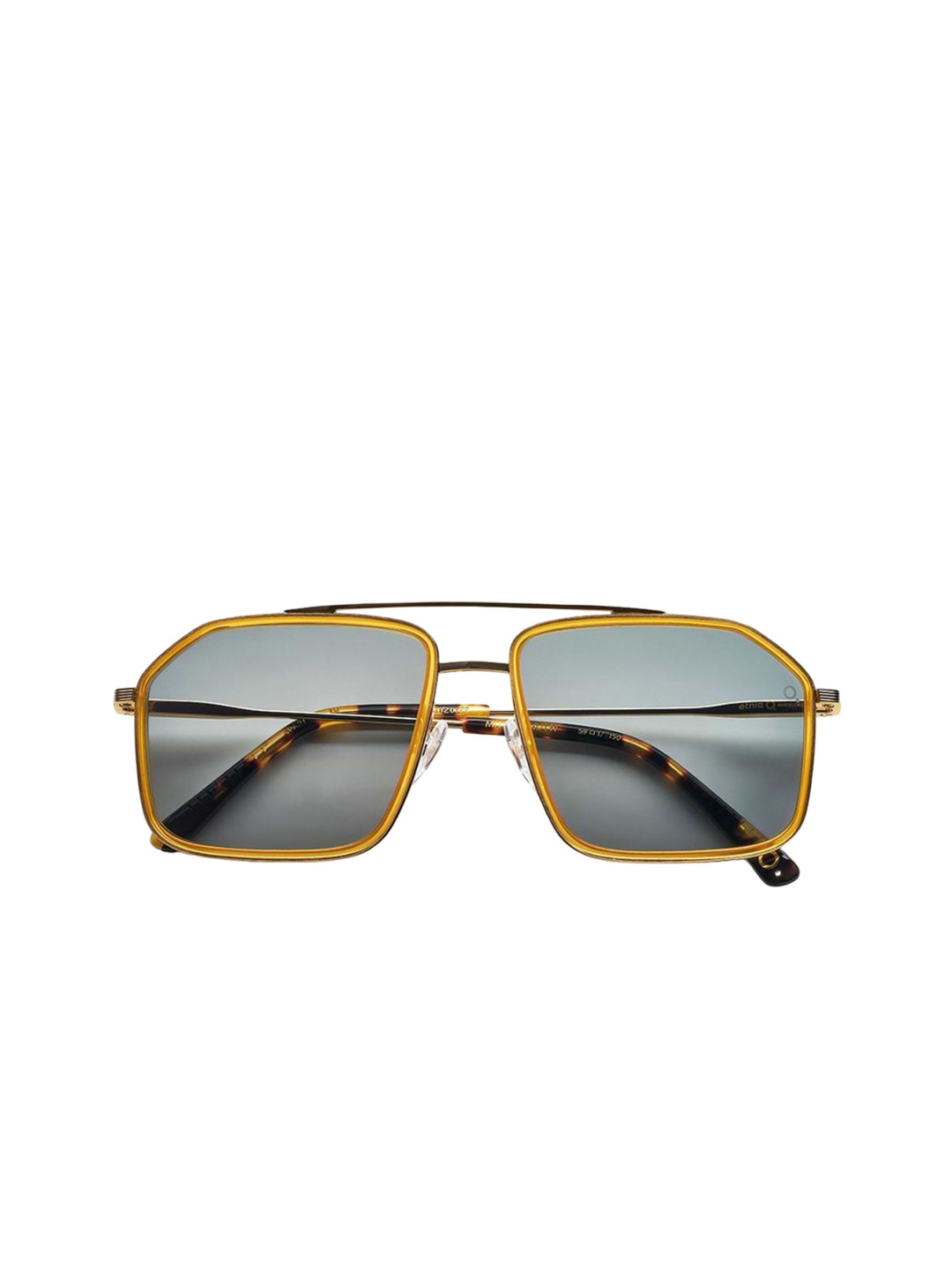 Etnia Barcelona Men Hexagon Sunglasses with UV Protected Lens MITTE 2 GDYW 5917