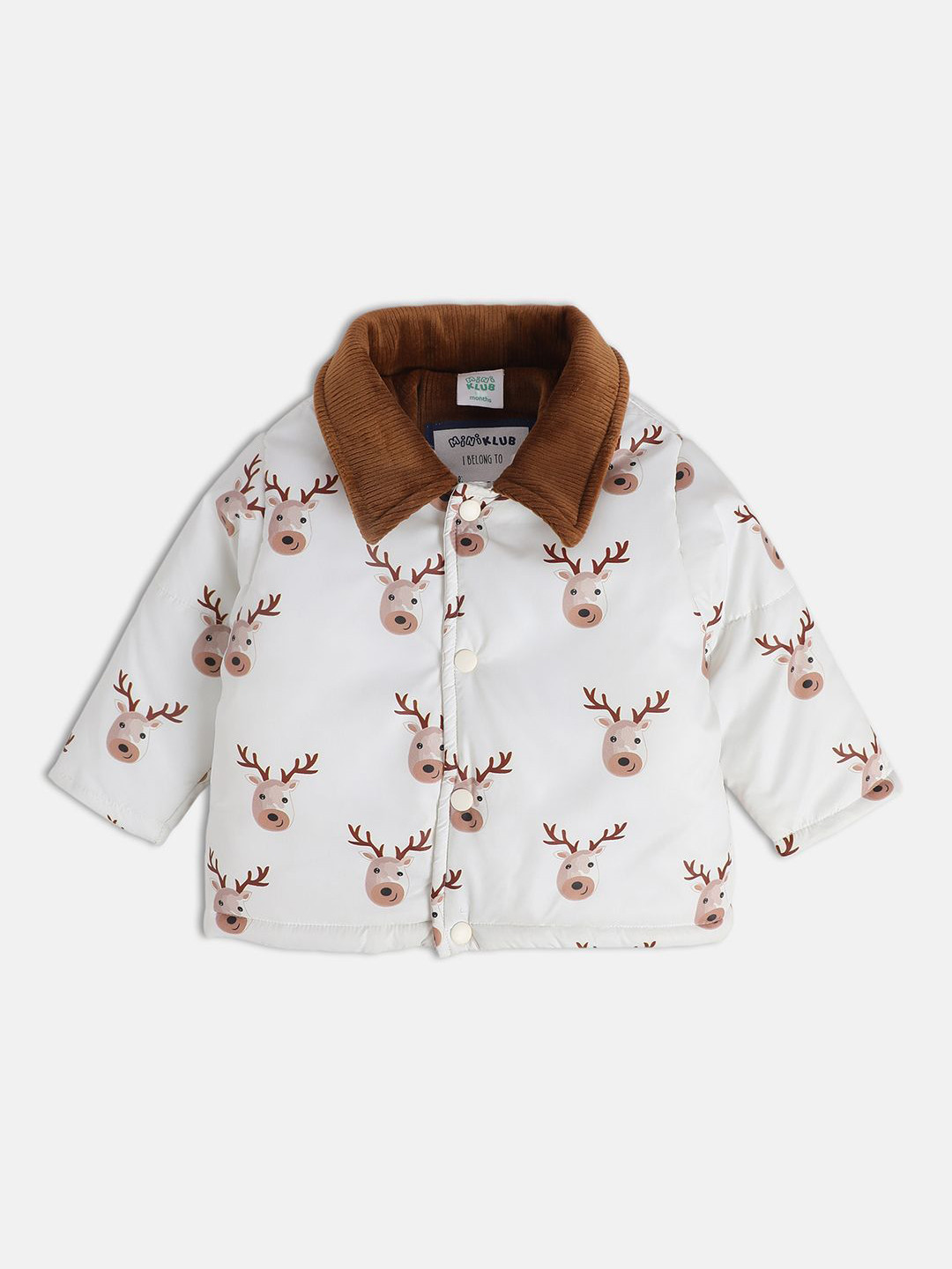 MINI KLUB Boys Floral Crop Padded Jacket