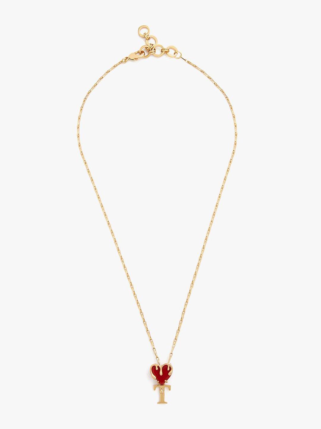 Outhouse Gold-Plated Bisou Love Links Pendant