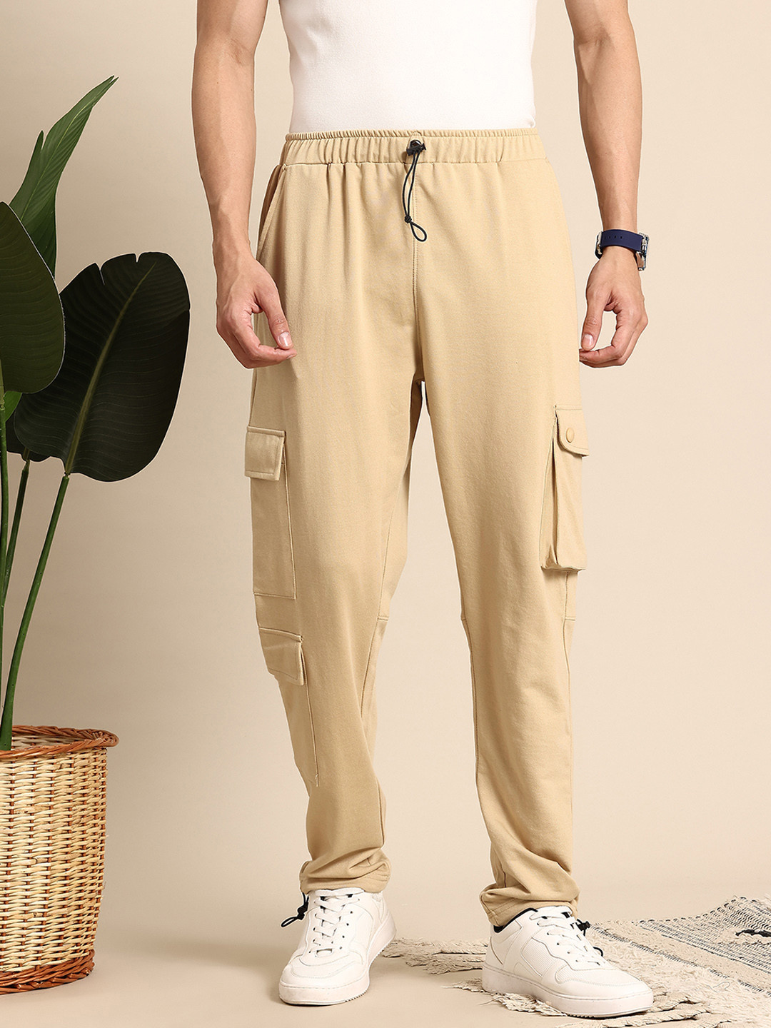Mast & Harbour Cargo-Style Joggers