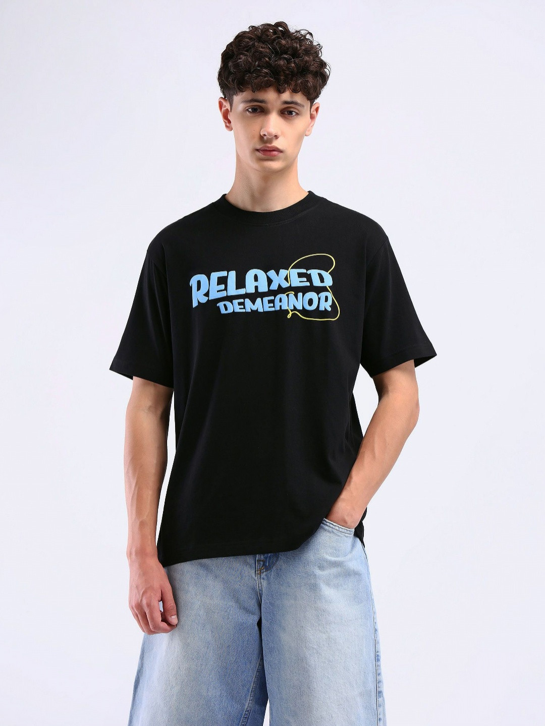 Flying Machine Men Printed T-shirt