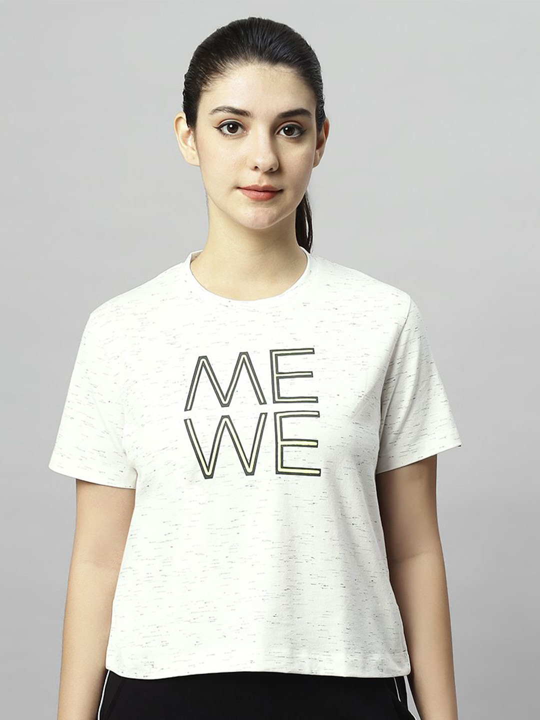 LAASA SPORTS Print Crop Top