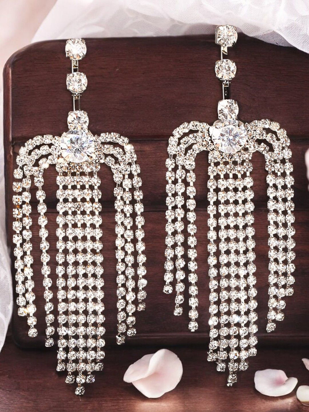 fabula Crystal Drop Earrings