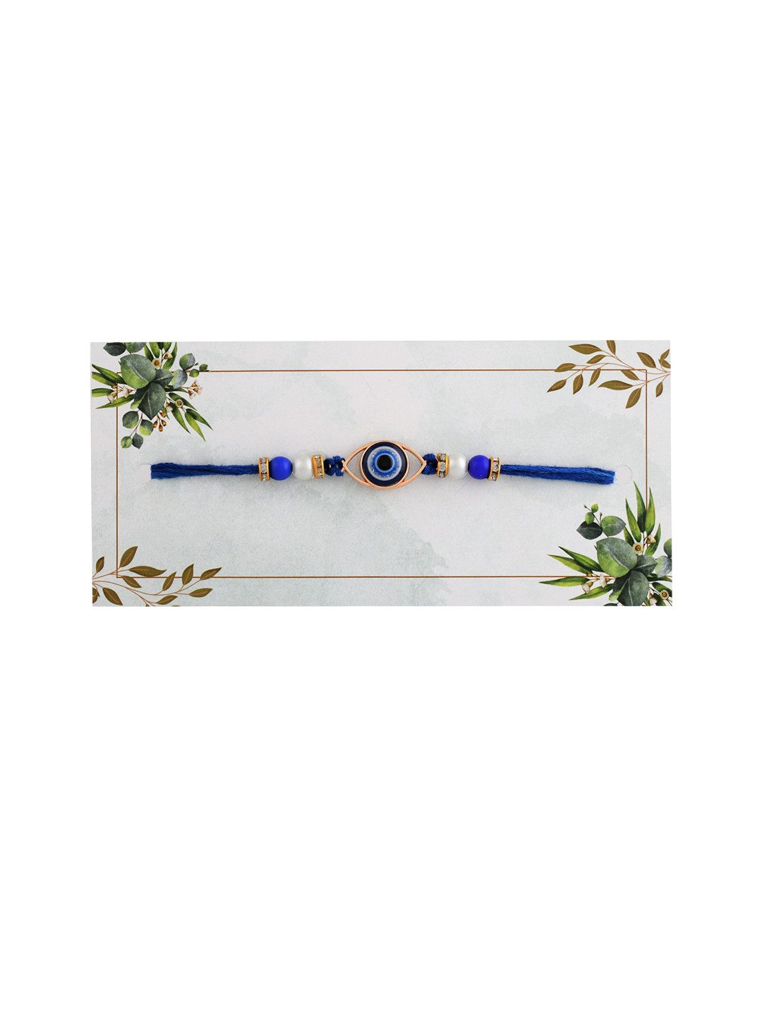 Ascension Evil Eye Thread Rakhi With Roli Chawal