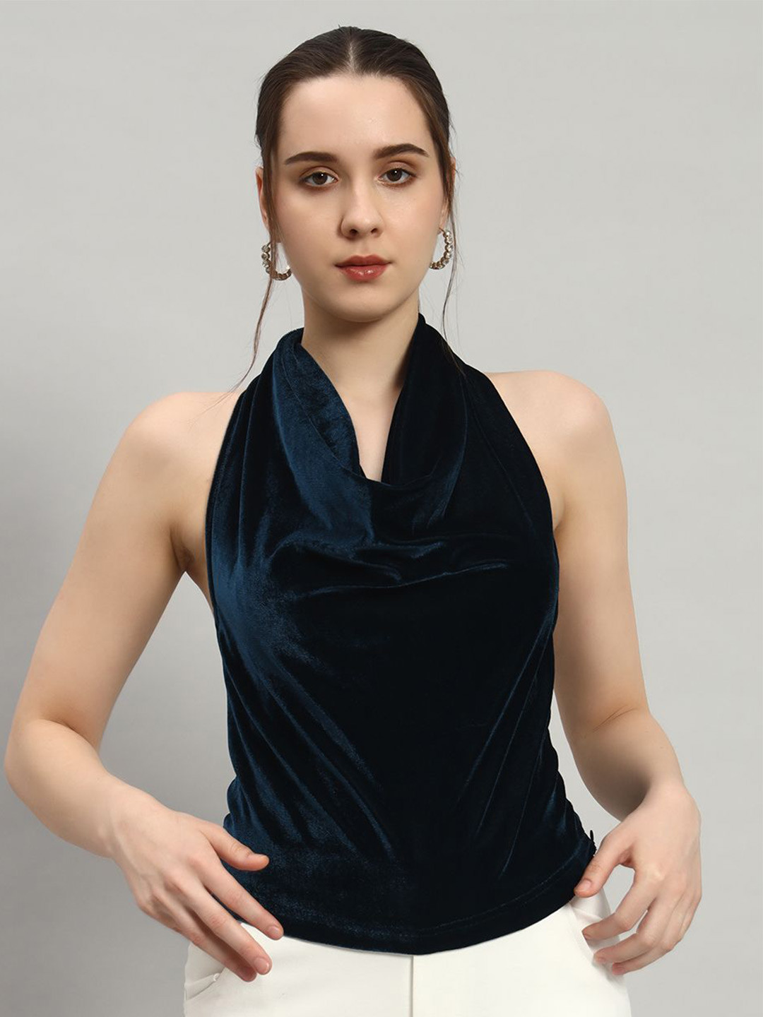 VAARARO Velvet Tank Top
