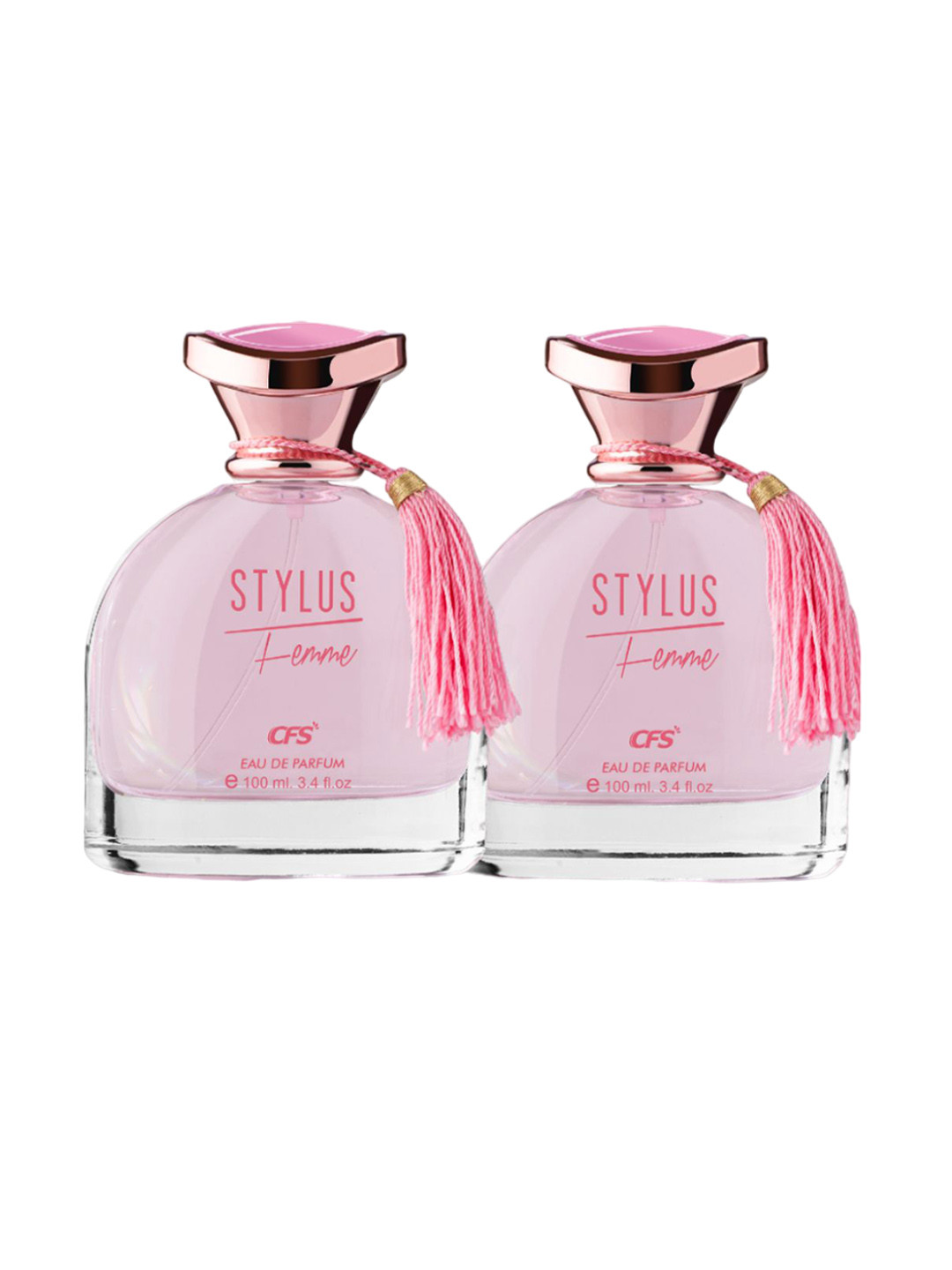 CFS Set Of 2 Stylus Long Lasting Eau De Parfum - 100ml Each