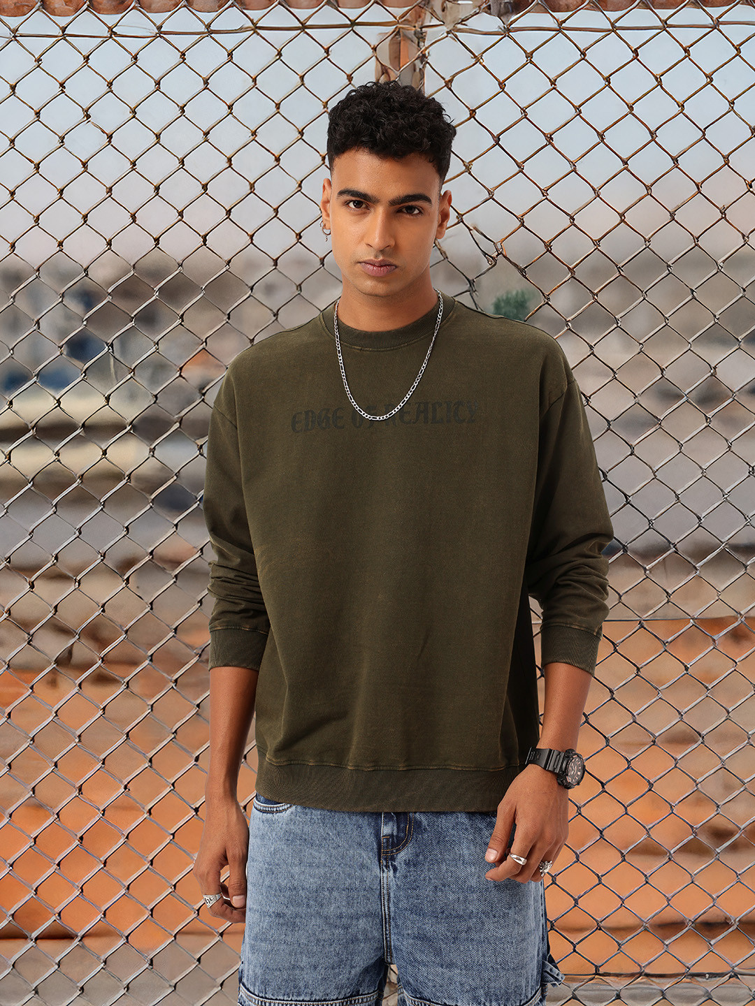 Kook N Keech Baggy On The s Printed Sweatshirt