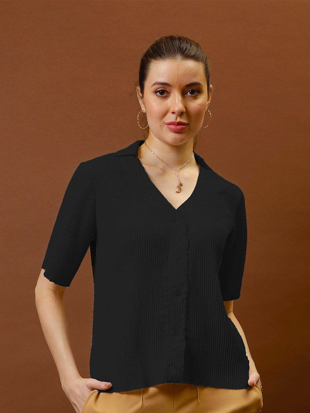 Athena Immutable Crepe Top