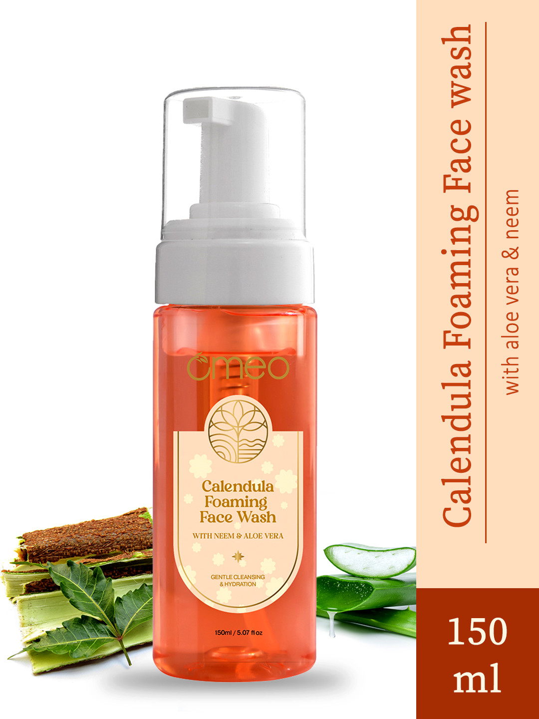 Omeo Calendula Foaming Face Wash - 150ml