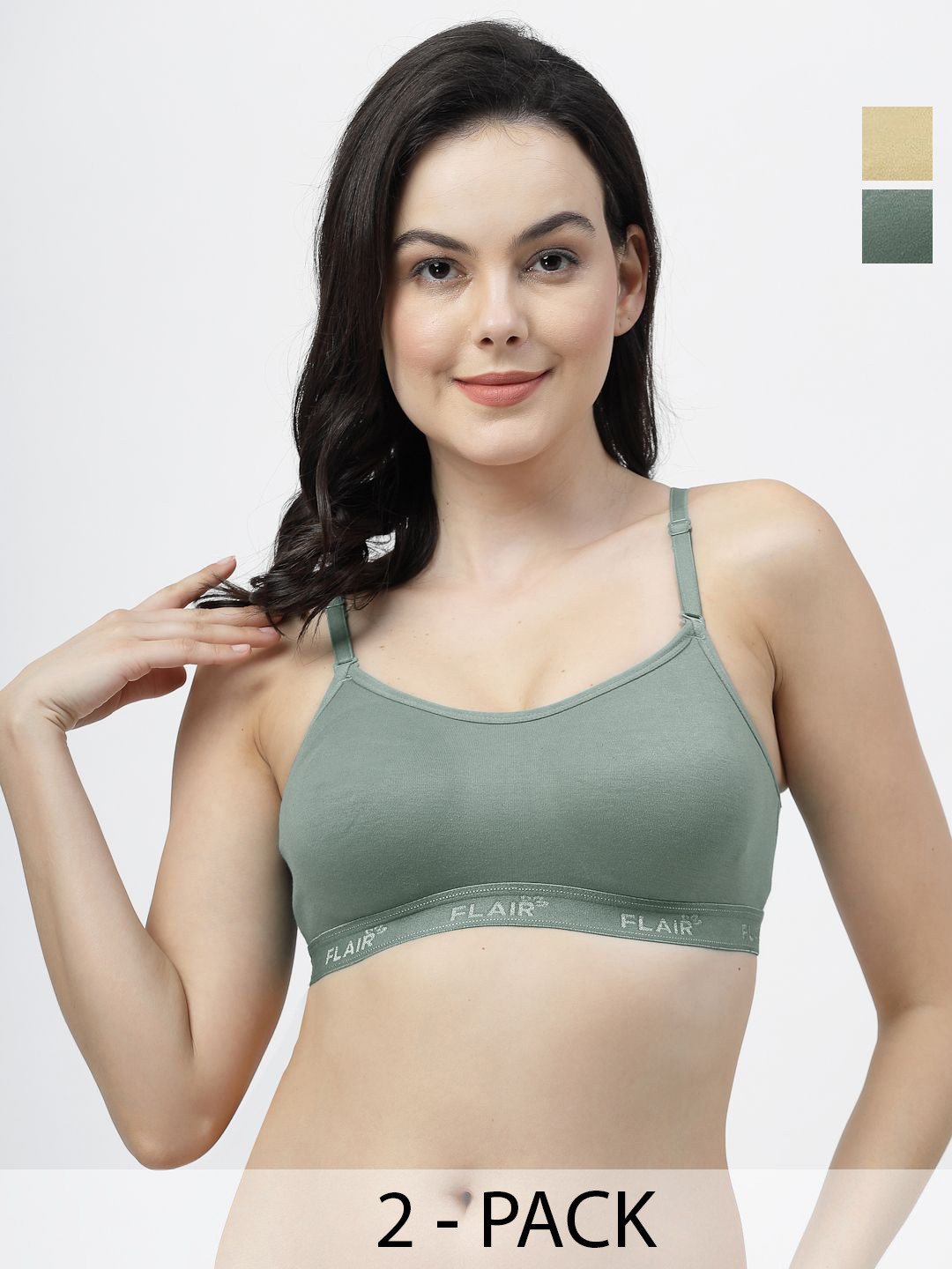 SHYAM SONS FLAIR brezza Pack of 2 Full Coverage All Day Comfort Bra